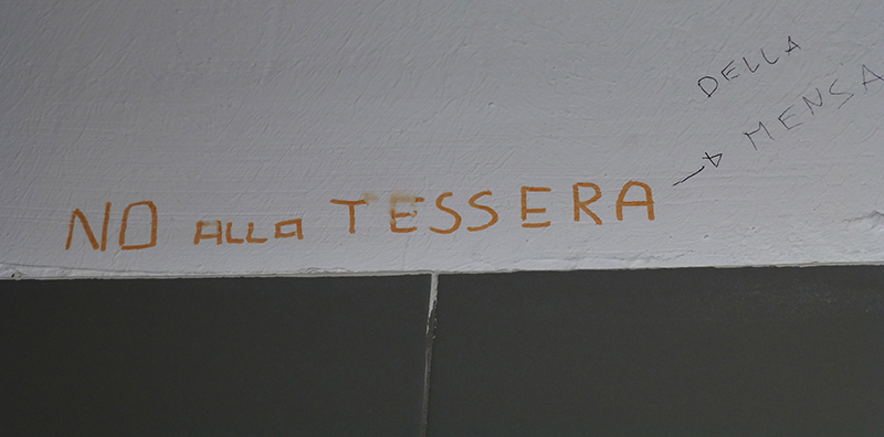 No alla tessera